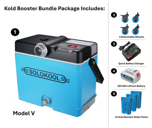 SoloKool Model V, Kold Booster Bundle Package